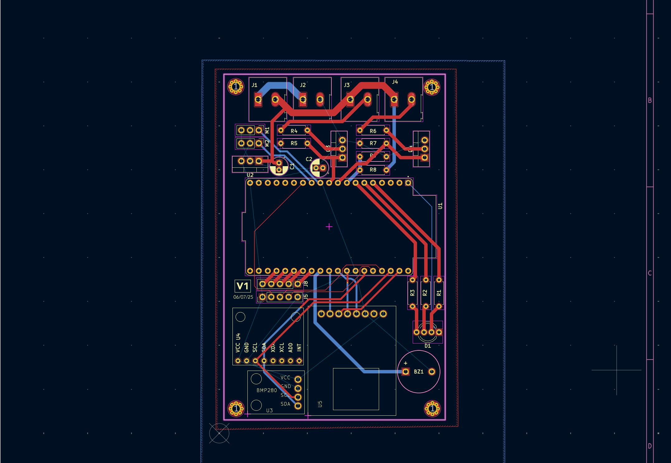 Routage du Flight Computer